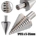 Steel Cutter 5-35mm 13 Step Sizes Drill Bits